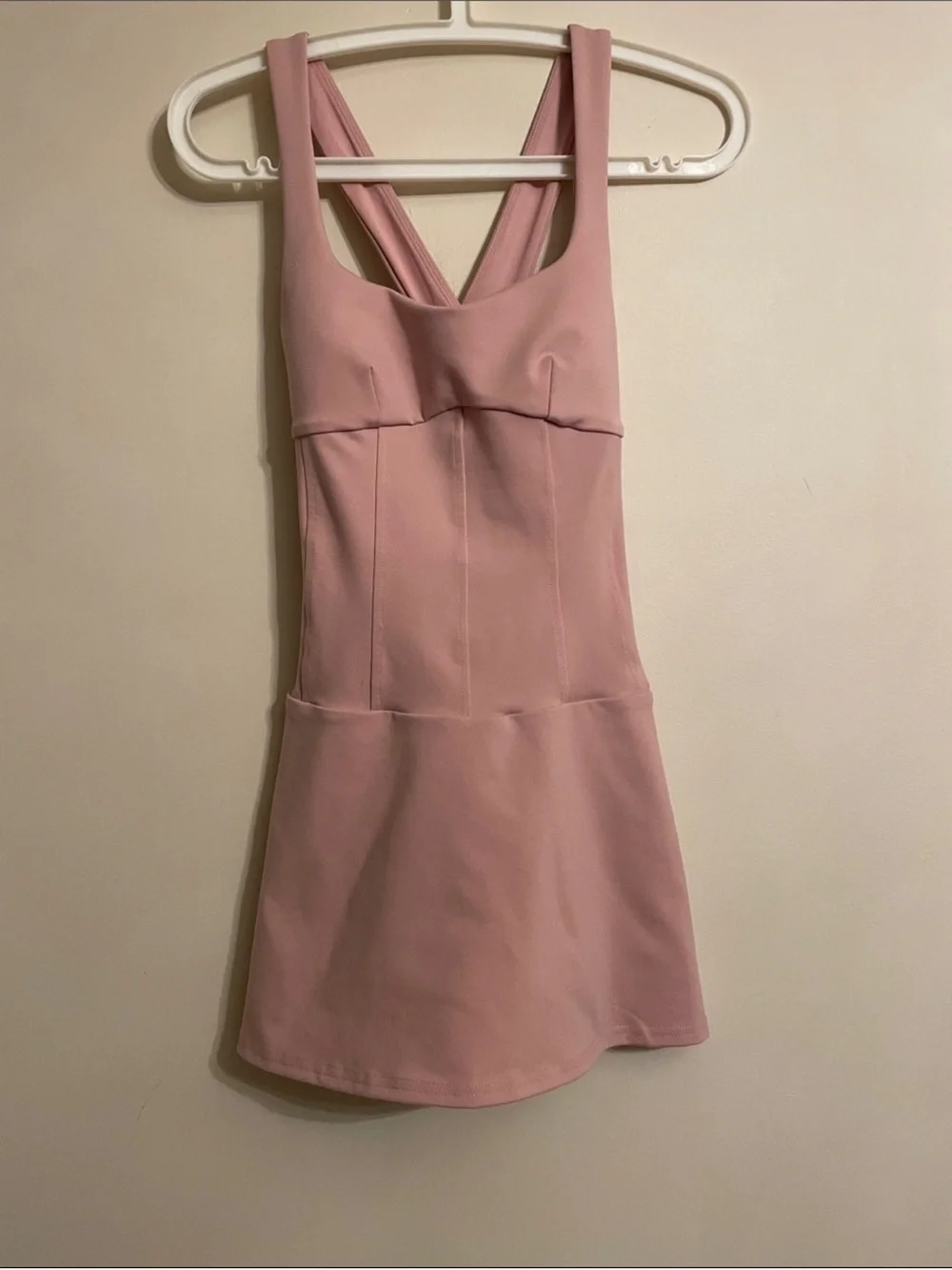 ALO Yoga Light Pink Mini Dress
